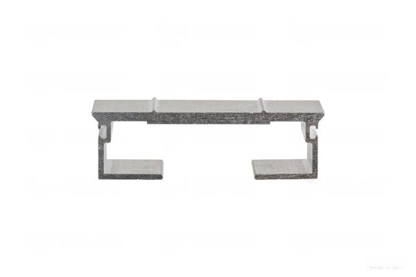 Алюмінієвий профіль 6/112мм ребристий DS (Double Sealed)