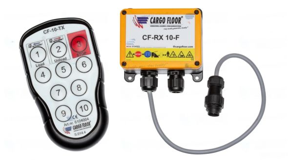 Комплект бездротового пульта дистанційного керування приймача Cargo Floor CF RX TX з 10 функціями